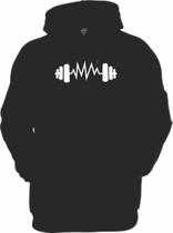 Moletom de Academia Barra Amor Amo Treinar