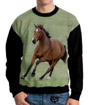 Moletom de Cavalo Infantil Animal UNISSEX blusa casaco Verde