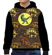 Moletom de Dinossauro Infantil Dino UNISSEX Roupas blusa Mrm