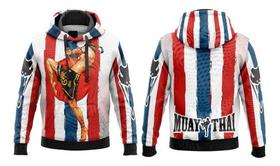 Moletom De Frio Muay Thai Thailand Blusa Badboy Jiujitsu Fitness Lutador