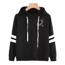 Moletom De Frio Saturno Bolso Canguru