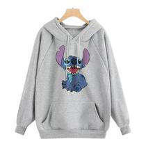 Moletom de frio unissex blusa lilo imperdivel a melhor