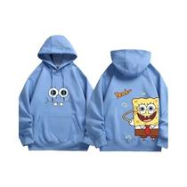 Moletom De Poliéster Do Cartoon Bob Esponja Com Capuz E Manga Longa Para Outono Inverno Moletom De Poliéster Do Cartoon Bob Esponja Com Capuz E Manga Longa Para Outono Inverno