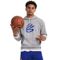 Moletom de Treino Masculino Cinza Under Armour Curry Splash Hood