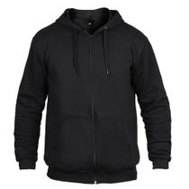 Moletom De Zíper Blusa De Frio Masculina Com Bolso Top