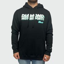 Moletom Diamond X Illest Motorsports Hoodie Preto Moletom Diamond X Illest Motorsports Hoodie Preto