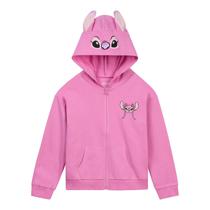 Moletom Disney Lilo & Stitch Angel French Terry para meninas de 6 anos
