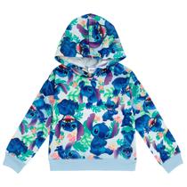 Moletom Disney Lilo & Stitch Big Girls Fleece Blue 14-16 Moletom Disney Lilo & Stitch Big Girls Fleece Blue 14-16