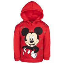Moletom Disney Mickey Mouse vermelho para meninos de 10 a 12 anos