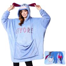 Moletom Disney Stitch Blanket Moletom grande de lã para adultos 2 em 1 Baby Yoda Minnie Mouse Presentes Stitch (Blue Eeyore) Moletom Disney Stitch Blanket Moletom grande de lã para adultos 2 em 1 Baby Yoda Minnie Mouse Presentes Stitch (Blue Eeyore)