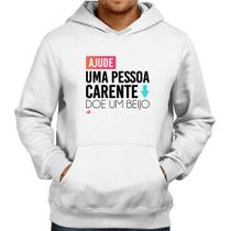 Moletom Doe um beijo - Foca na Moda