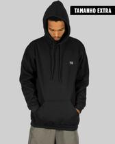 Moletom DR7 Street New Classic (EXTRA)- Preto