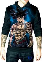 Moletom Dragon ball Goku masculino Roupas blusa Tatuado Moletom Dragon ball Goku masculino Roupas blusa Tatuado