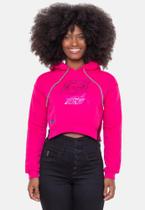 Moletom Ecko Cropped Chin Rosa Moletom Ecko Cropped Chin Rosa