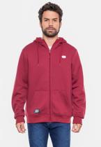 Moletom Ecko Fashion Aberto Vinho Masculino Conforto