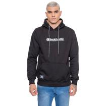 Moletom Ecko Fechado Com Capuz Masculino Rubber Preto