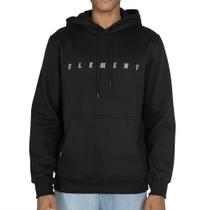 Moletom Element Canguru Big Logo WT25 Masculino Preto
