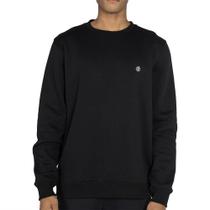 Moletom Element Careca Emb Logo Chest Crew WT25 Preto