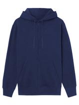 Moletom Ellus Masculino Hoodie Basico Easa Ziper Azul Marinho