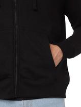 Moletom Ellus Masculino Hoodie Basico Easa Ziper Preto