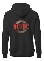 Moletom Estampa Ac/dc Banda De Rock Estampa Em Dtf Premium