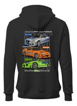Moletom Estampa Carros Fast And Furious Brian O Connor