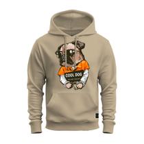 Moletom Estampado Algodão Premium Confortável Cool Dog