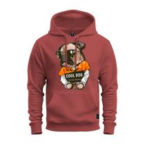 Moletom Estampado Algodão Premium Confortável Cool Dog