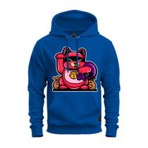 Moletom Estampado Algodão Premium Confortável Gatinho Bolado