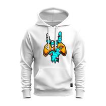 Moletom Estampado Algodão Premium Confortável Rock Game