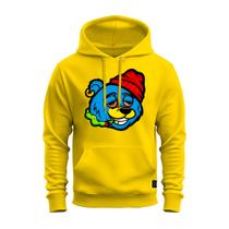 Moletom Estampado Algodão Premium Confortável Urso Toca