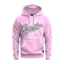 Moletom Estampado Blusa De Frio Canguru Confortável Broklyn Predios