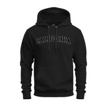 Moletom Estampado Blusa De Frio Canguru Confortável Californ Hils