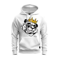 Moletom Estampado Blusa De Frio Canguru Confortável King OF Panda