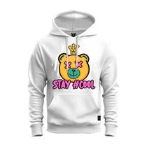 Moletom Estampado Blusa De Frio Canguru Confortável Stay Cool