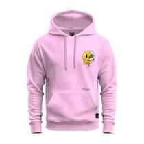 Moletom Estampado Blusa De Frio Premium Personalizado Caveira Emoji Peito