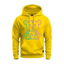 Moletom Estampado Blusa De Frio Premium Personalizado Neon Urso