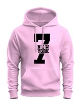 Moletom Estampado Blusa De Frio Premium Personalizado New York
