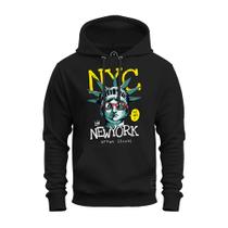 Moletom Estampado Blusa De Frio Premium Personalizado Nyc State