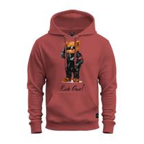 Moletom Estampado Blusa De Frio Premium Personalizado Urso Estiloso