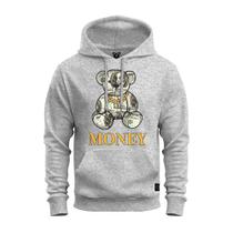 Moletom Estampado Blusa De Frio Premium Personalizado Urso Money