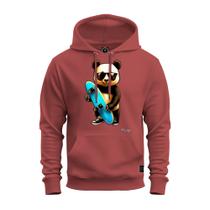 Moletom Estampado Blusa De Frio Premium Personalizado Urso Skater