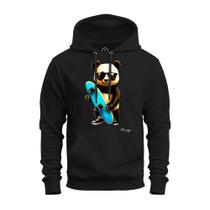 Moletom Estampado Blusa De Frio Premium Personalizado Urso Skater