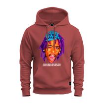 Moletom Estampado Blusa De Frio Premium Personalizado Wiz khalifa face