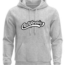 Moletom Estampado Com Capuz California