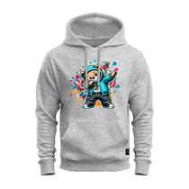 Moletom Estampado Com Capuz Varias Cores Hip Hop Dab