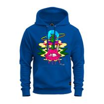 Moletom Estampado Confortável Blusa De Frio Inverno Boca Derretendo