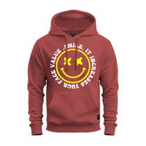 Moletom Estampado Confortável Blusa De Frio Inverno Smyle Hum