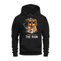 Moletom Estampado Confortável Blusa De Frio Inverno The Rain