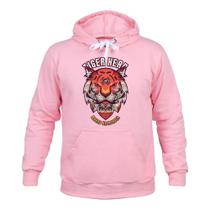 Moletom Estampado Inverno Tiger Hear